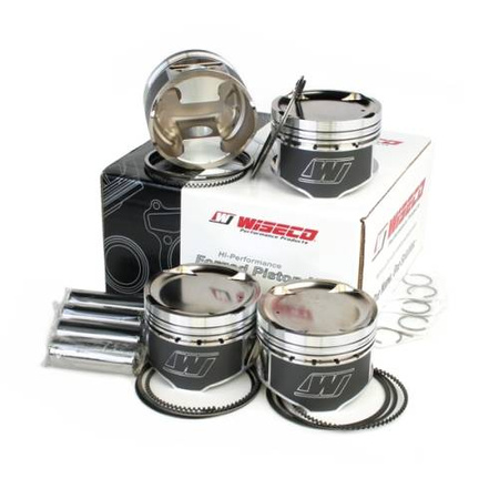 Kute tłoki Wiseco - zestaw Mitsubishi Eclipse 4G63 2.0L (-17cc) 8.3:1