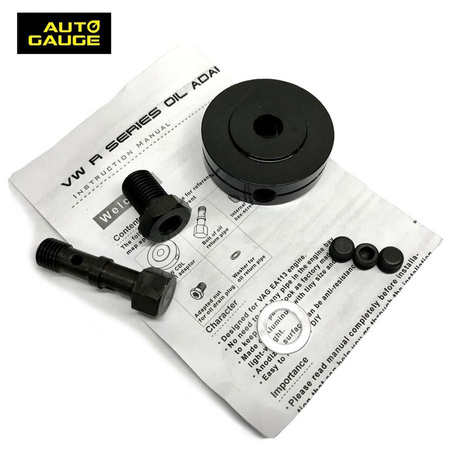 Adapter / support for the VW R Series Auto Gauge oil filter