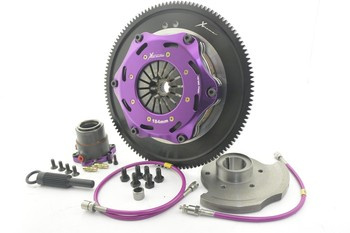 Xtreme Performance Mazda RX-7 III - 184mm Rigid Ceramic Twin Plate Clutch Kit Incl Flywheel & CSC 1220Nm