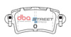 Brake Pads Street Series Semi-metallic rear - DB1964SS NISSAN Interstar OPEL Movano RENAULT Master VAUXHALL