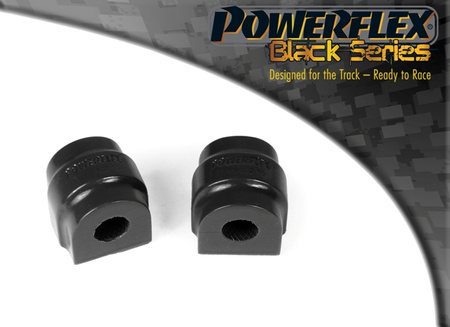 Priekinė apsaugos nuo riedėjimo juostos įvorė 16mm Powerflex poliuretano įvorė Black Series Mini R50/52/53 Gen 1 (2000 - 2006) PFF5-102-16BLK