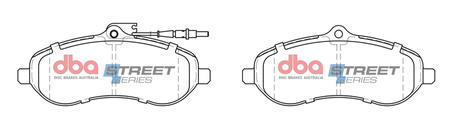 Brake Pads Street Series Ceramic universal - DB2326SS