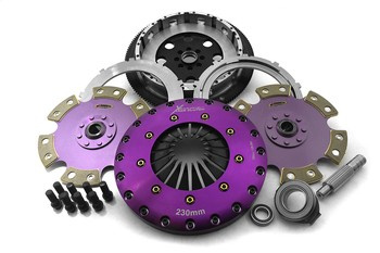 Xtreme Performance Honda Civic IX / X Type-R - 230mm Rigid Ceramic Twin Plate Clutch Kit Incl Flywheel 1800Nm
