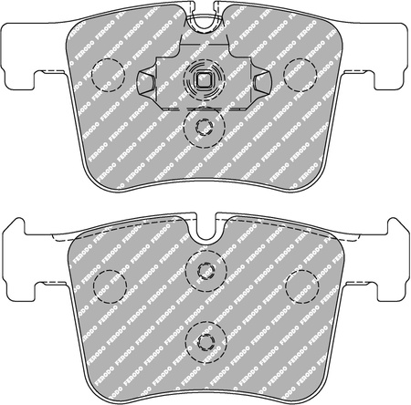 Klock hamulcowe Ferodo Racing DS2500 przednie FCP4394H BMW 1 F20 F21 2 Convertible F23 F22 F87 3 F30 F80 Gran Turismo F34 Touring F31 4 F33 F83 F32 F82 F36 X3 F25 X4 F26 F26 