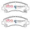 DBA Brake Pads Utcai sorozat első fékbetétek Kerámia - DB1841SS ISUZU D-MAX Rodeo