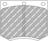 Ferodo Racing DS2500 brake pad front FCP167H AC ME 3000 CATERHAM 21 models Super Seven FORD Capri Consul Cortina Escort 1 2 Van Granada Taunus HYUNDAI Stellar LOTUS Eclat Elan ROVER Healey
