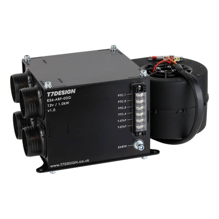 Elektryczna Nagrzewnica Rajdowa 12V 1000W