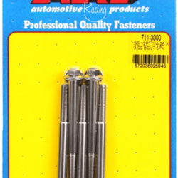 Śruby ARP "1/4""-28 x 3.000 12pt SS bolts" (5pcs)