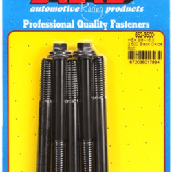 Śruby ARP "3/8""-16 X 3.500 hex black oxide bolts" (5pcs)
