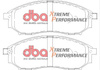 Bremsbeläge vorne DBA Brake Pads Xtreme Performance ECE R90 certified Hawk HB387x.547 - DB1696XP INFINITI EX30D EX37 FX35 FX45 G37 M30D M35h M37 Q70 Hybrid QX50 QX70 NISSAN Aust NZ Murano Z50 Z51 Navara D40 Pathfinder Qashqai +2 Skyline V35 V35 V36 V36