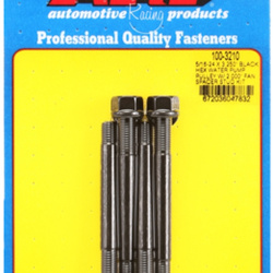 ARP 5/16-24x3.250 black hex WP pulley w/2.000" fan spcr stud