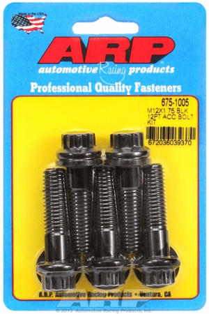 ARP Bolt Kit M12 X 1.75 X 45 Black Oxide 12PT