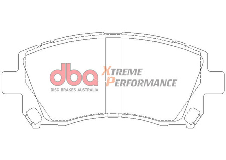 Brake Pads Xtreme Performance Hawk HB352x.665 front - DB1342XP SUBARU Forester SF5 Impreza Sport Legacy BD9 BE5 BG5 BG9 BH5 Outback