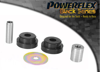 Lower Engine Mount Small Bush 25mm Oval Bracket Powerflex Polyurethane Bush Black Series Ford Fusion (2002-2012) PFF19-2004BLK