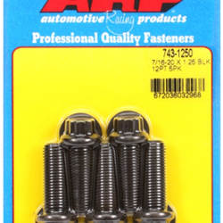Śruby ARP "7/16""-20 x 1.250 12pt black oxide bolts" (5pcs)