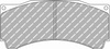 Ferodo Racing DS1.11 brake pad front FRP3014W ASTON MARTIN Vantage AUDI RS3 CUPRA Leon GINETTA G55 HONDA CIVIC MCLAREN 570 S OPEL Astra PEUGEOT 308 SEAT Leon MK2 MK3 SUBARU Impreza VOLKSWAGEN GOLF,