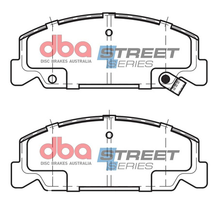 DBA Brake Pads Utcai sorozat első fékbetétek Kerámia - DB390SS