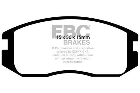 DP941 -EBC Brakes ULTIMAX2 sorozatú fékbetét készlet