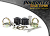 Front Radius Arm to Chassis Bush Caster Adjustable  Powerflex Polyurethane Bush Black Series BMW 5 Series F10, F11 (2010 - 2017) F10 M5 (2011-2016) PFF5-6201GBLK