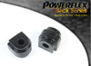 Hintere Stabilisatorbuchse Powerflex Polyurethanbuchse Black Series Fiat 124 Spider incl. Abarth (2016 on) PFR36-610-14BLK