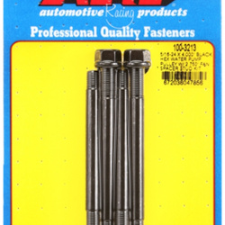 Śruby ARP  5/16-24x4.000 black hex WP pulley w/2.750" fan spcr stud