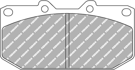 Ferodo Racing DS2500 priekinės stabdžių kaladėlės FCP986H NISSAN 200SX S14 300 ZX Z32 Skyline SUBARU Impreza Impreza I GC SW GF II GD GG 