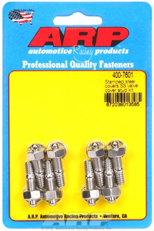 ARP Stamped steel covers SS valve cover stud kit