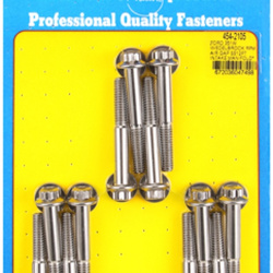 ARP Ford 351W w/Edelbrock RPM air gap 12pt intake manfld blt