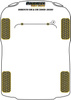 Tuleja stabilizatora przód 23.2mm   Powerflex Black Series Kia Sorento XM & UM (2009 - 2020) PFF26-103-23.2BLK