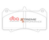 DBA stabdžių trinkelės Xtreme Performance priekinės stabdžių trinkelės - DB2317XP