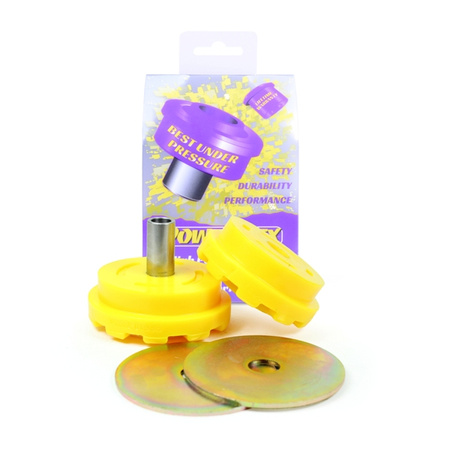 Lower Engine Mount Large Bush 30mm Oval Bracket Powerflex Polyurethane Bush Road Series Ford Fiesta Models  Fiesta Mk6 inc ST (2002-2008) PFF19-2001