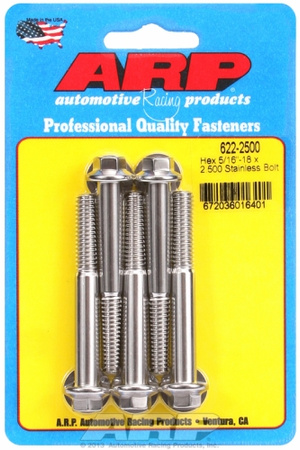 Śruby ARP "5/16""-18 x 2.500 hex SS bolts"