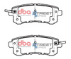 Klocki hamulcowe tylne DBA Brake Pads Street Series Ceramic - DB2244SS INFINITI QX80 NISSAN Patrol Y62