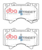 Bremsbeläge vorne DBA Brake Pads Street Series Semi-metallic - DB1838SS LEXUS LX450 LX570 TOYOTA Landcruiser 200 series Sequoia