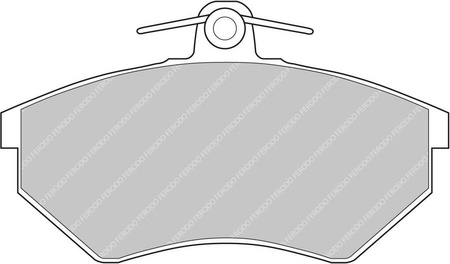 Ferodo Racing DS2500 priekinės stabdžių kaladėlės FCP775H AUDI 100 100 44 44Q C3 Avant 200 200 44Q 80 80 89 89Q 8A B3 90 A4 B5 8D5 Cabrio Coupe Sport Quattro SEAT Cordoba I Ibiza II Inca Toledo VOLKSWAGEN Caddy Caddy Corrado Golf PASSAT PASSAT Scirocco