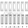 King pagrindinio guolio apvalkalas VAG VR6 2.8L - MB7089XP STDX