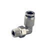 Turbosmart Wastegates szelep 1/8" NPT 90º Pushloc Fitting - SS - 1/4"