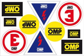 OMP sticker set