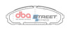 Klocki hamulcowe przednie DBA Brake Pads Street Series Ceramic - DB1257SS NISSAN Patrol Y60