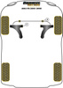 Tuleja stabilizatora przód 22.5mm   Powerflex Black Series Kia Soul Models & Soul PS (2013 - 2019) PFF26-103-22.5BLK
