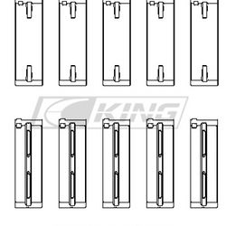 King Main Bearing Shell RENAULT R9, R11 - MB5180XP STDX