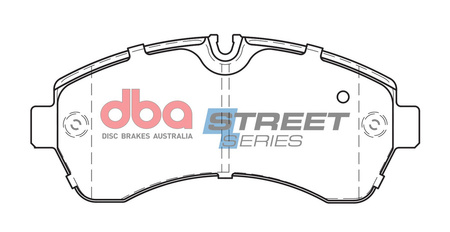 DBA Brake Pads Utcai sorozat első fékbetétek Félig-fémes - DB1974SS MERCEDES-BENZ Sprinter 211D 214D 311D 314D 316D 319D 411D 413D 414D 415D 416D 418D 419D 424 509D 510D 511D 513D 514D 515D 516D 518D 519D VOLKSWAGEN Crafter 50