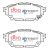 DBA Brake Pads Utcai sorozat első fékbetétek Félig-fémes - DB2423SS