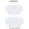Carbone Lorraine RC8R brake pads - Porsche Cayman 2,9 987c/ 3,4 S (05-08)