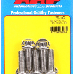 ARP M10 x 1.25 x 30 12pt SS bolts (5pcs)
