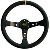 Leather steering wheel QSP 3 spoke 350mm / 90mm