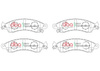 Brake Pads Street Performance front - DB1353SP ASTON MARTIN V8 Coupe Volante Virage CHEVROLET Camaro 3rd Gen Corvette C4 FORD Aust NZ Mustang Generation 4th HOLDEN HSV PONTIAC Firebird
