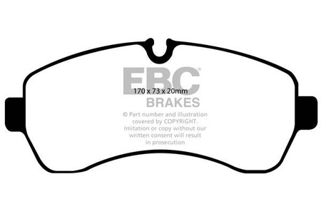 DP1928 -EBC Brakes ULTIMAX2 sorozatú fékbetét készlet
