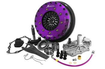 Xtreme Performance Nissan Skyline R32 / R33 / R34 / Stagea WC34 - 230mm Rigid Ceramic Twin Plate Clutch Kit Incl Flywheel 1800Nm