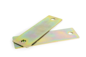 Front Roll Bar/Subframe Strengthening Support Plate Powerflex Polyurethane Bush road+black BMW 5 Series E60, E61 (2003-2010) E60/E61 M5 (2005-2010) PFF5-4203PLT